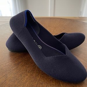 Navy Blue Rothy’s Ballet Flats